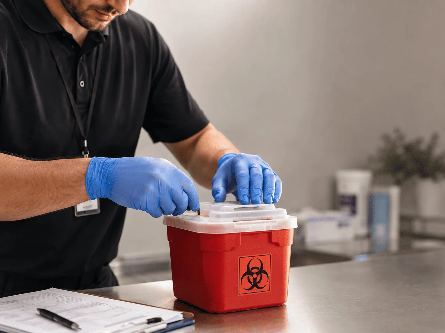 Why choose Sharps Waste Disposal in Hopkins, MI